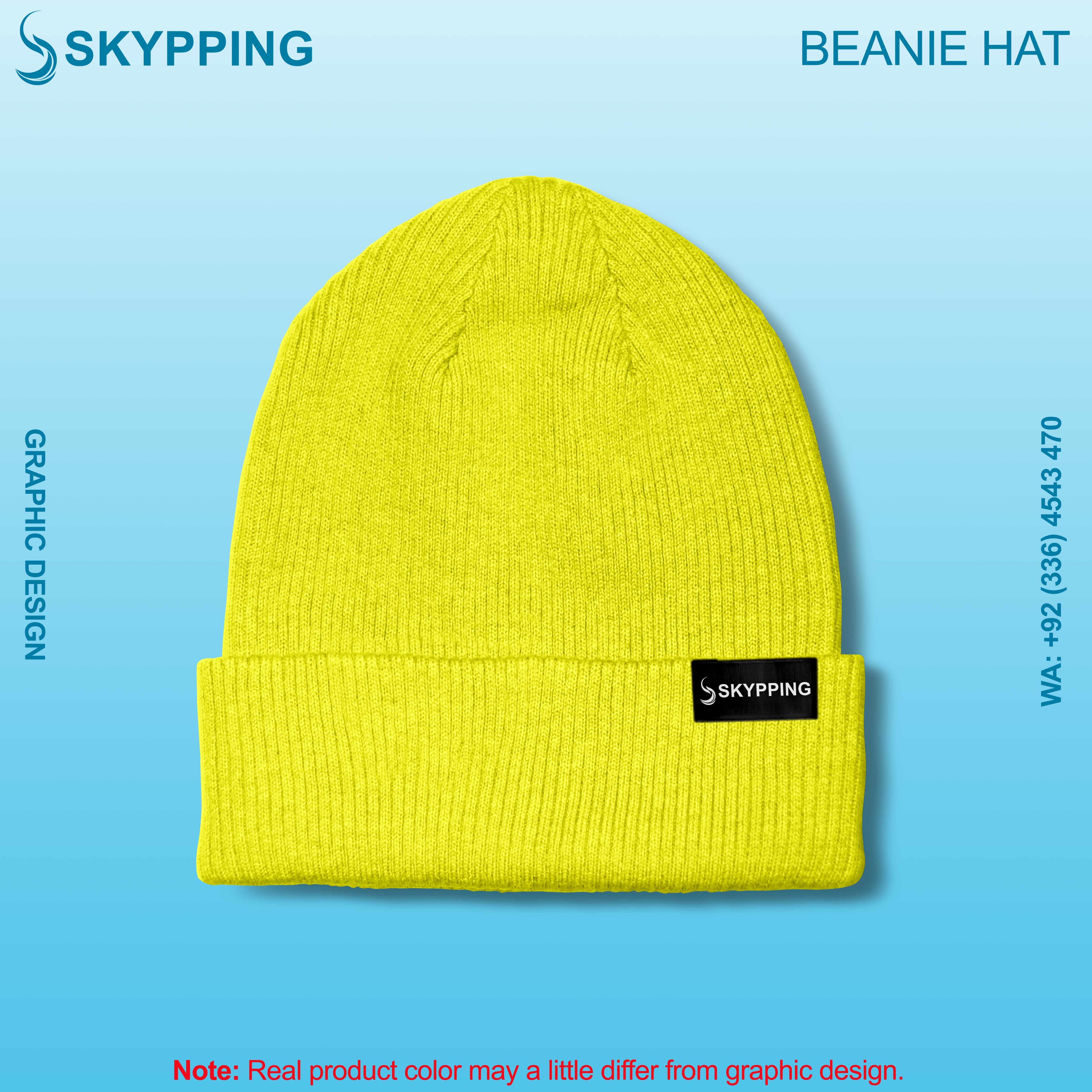 Beanie Hat with Label